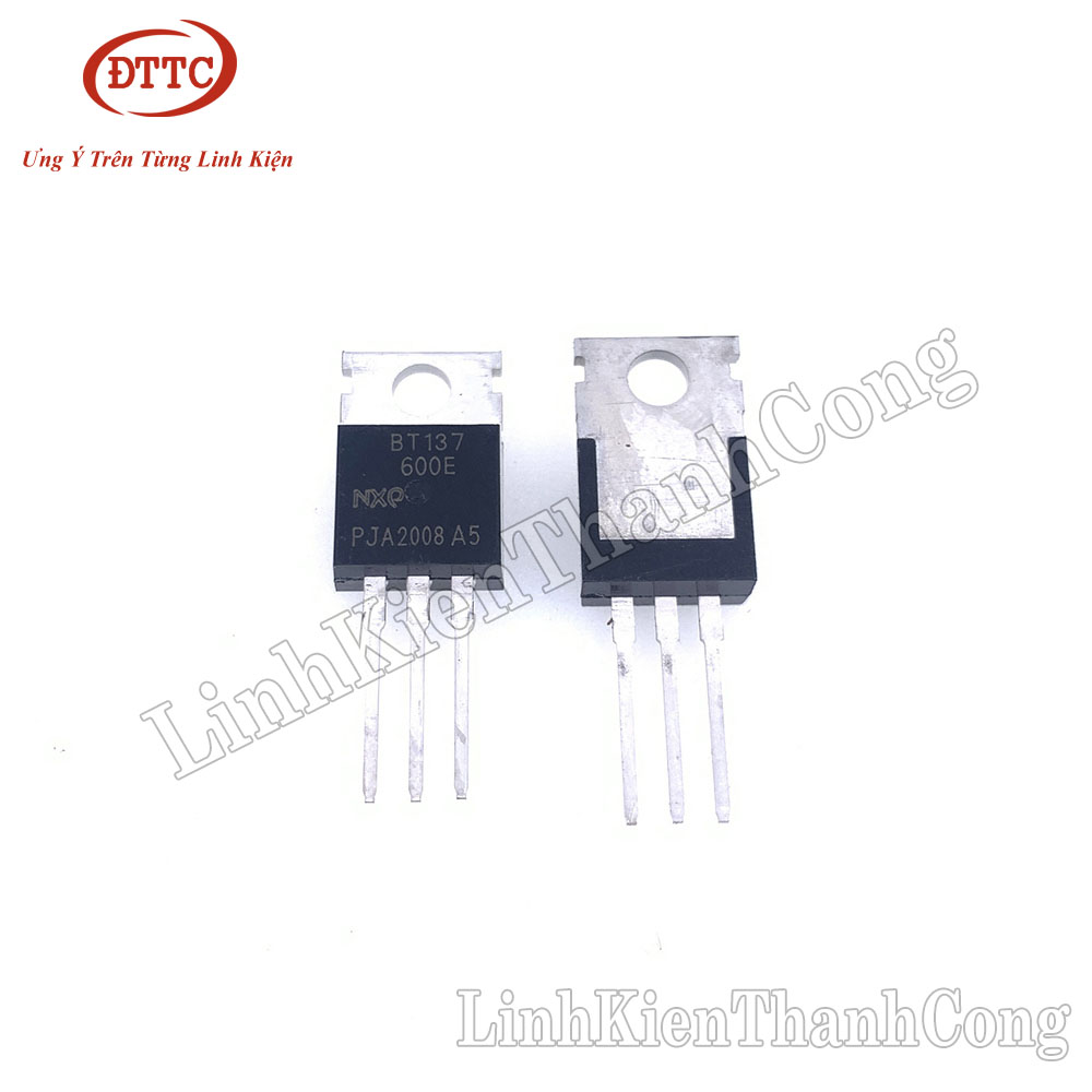 Bt137-600e triac 8a 600v to220