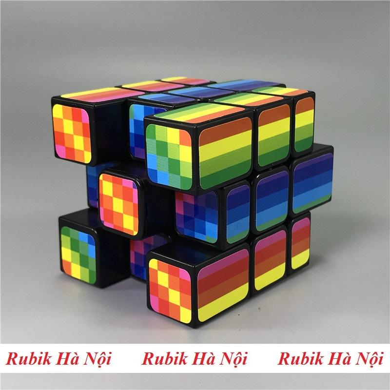 Rubik 3x3x3 Fanxin Mirror Rainbow