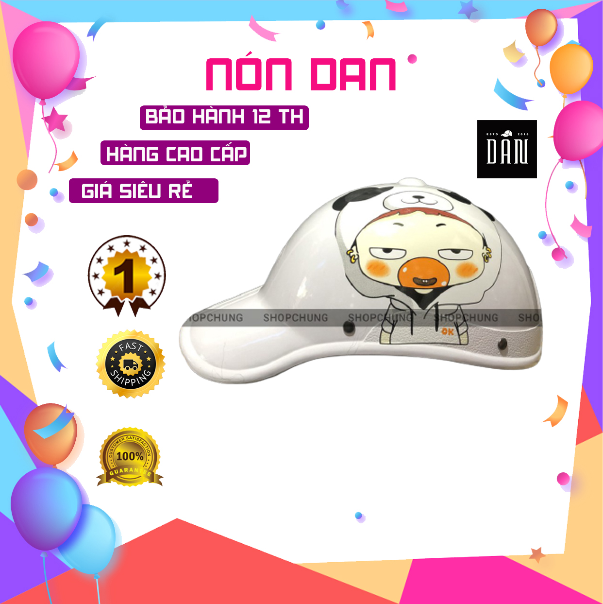 [HCM]Mũ bảo hiểm lưỡi trai thời trang (CÓ SỈ)