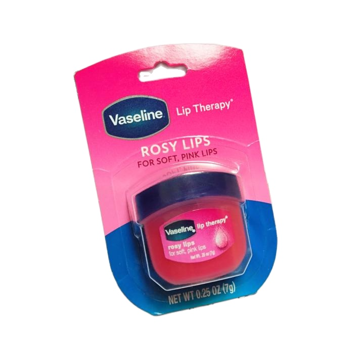 Dưỡng mềm và hồng môi Vaseline Rosy Lips Mỹ 7G