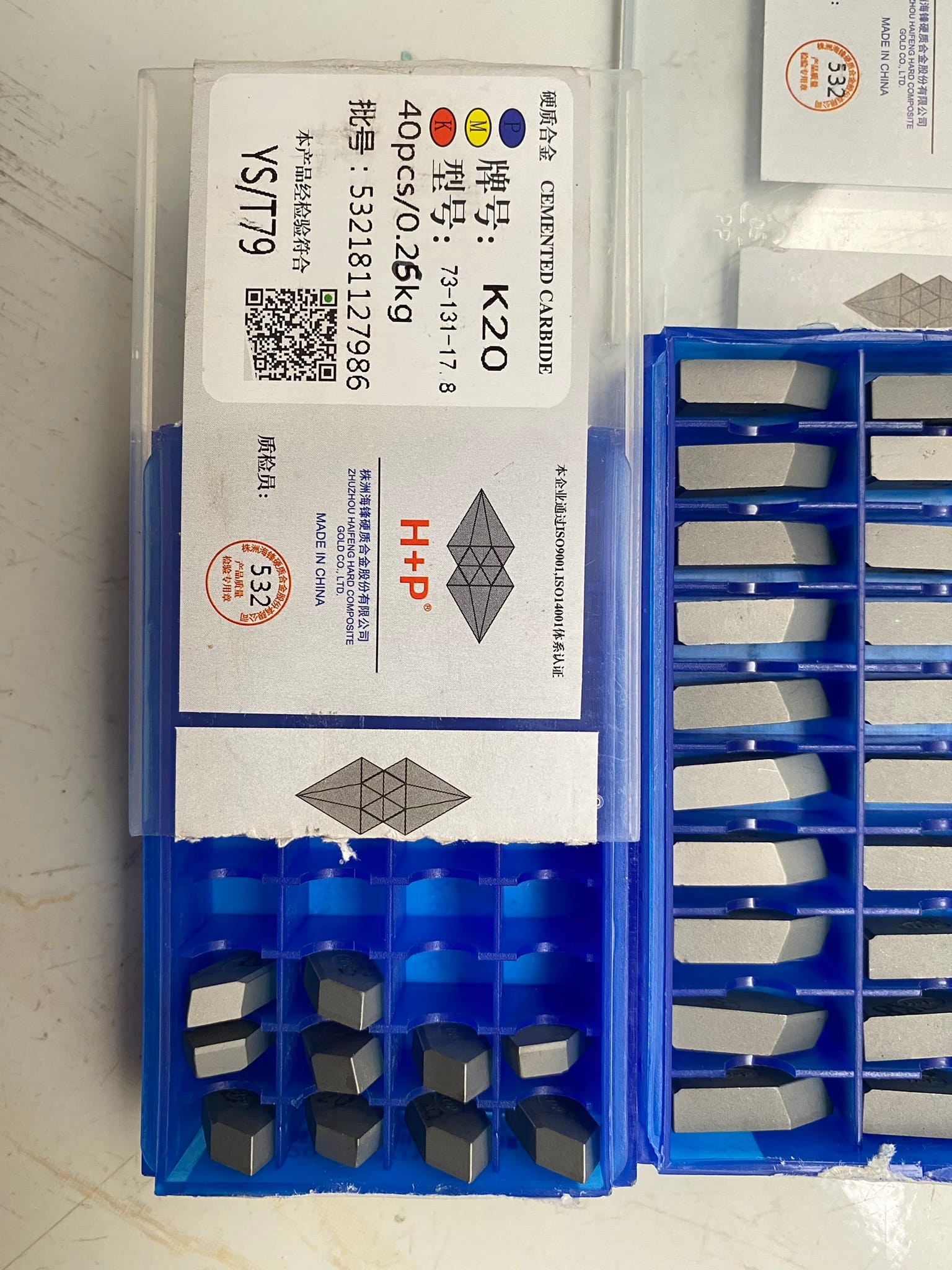 CHÍP HÀN CHUYÊN SẮT THÉP K20 YG6 BK8*8li