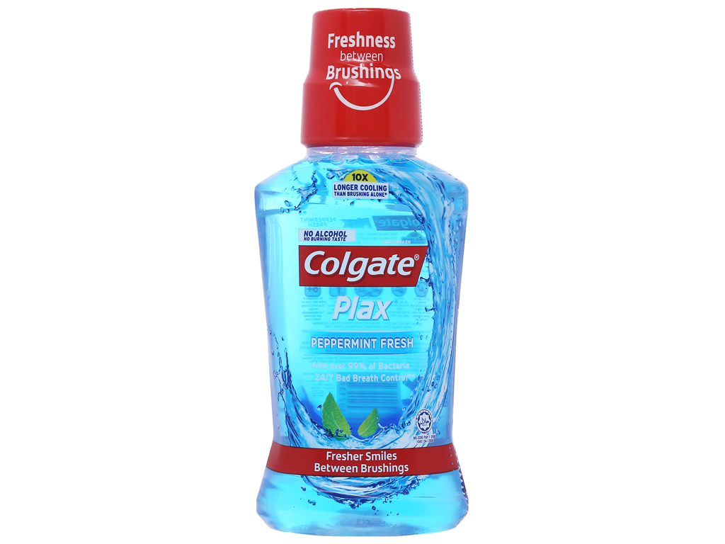Nước súc miệng Colgate Plax Peppermint Fresh 250ml