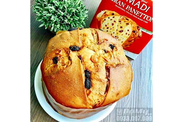 Bánh mì Gran Panettone MADI từ Ý - 1kg (2023)