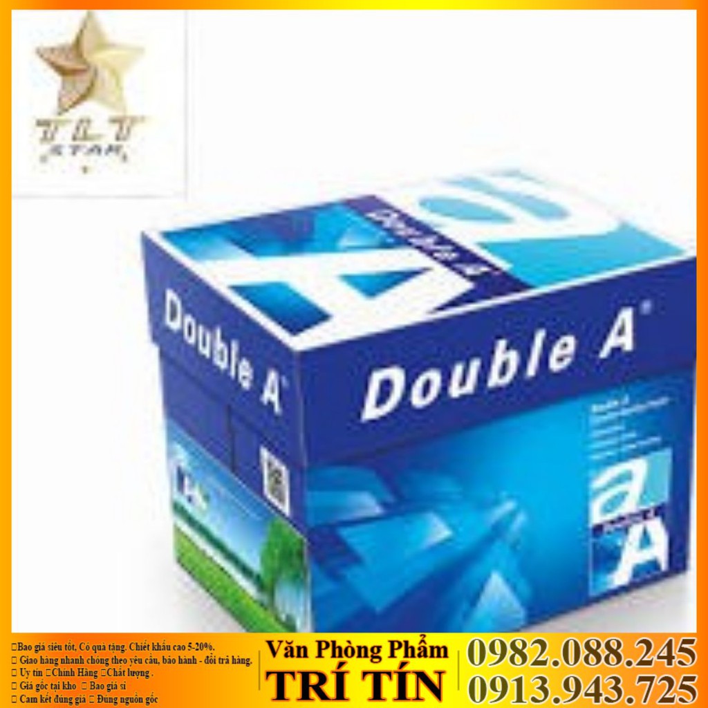Giấy in double a a4 70gsm -80gsm