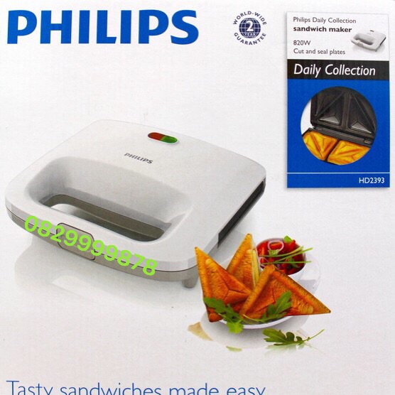 Máy nướng bánh hotdog Philips 2393 (820W)