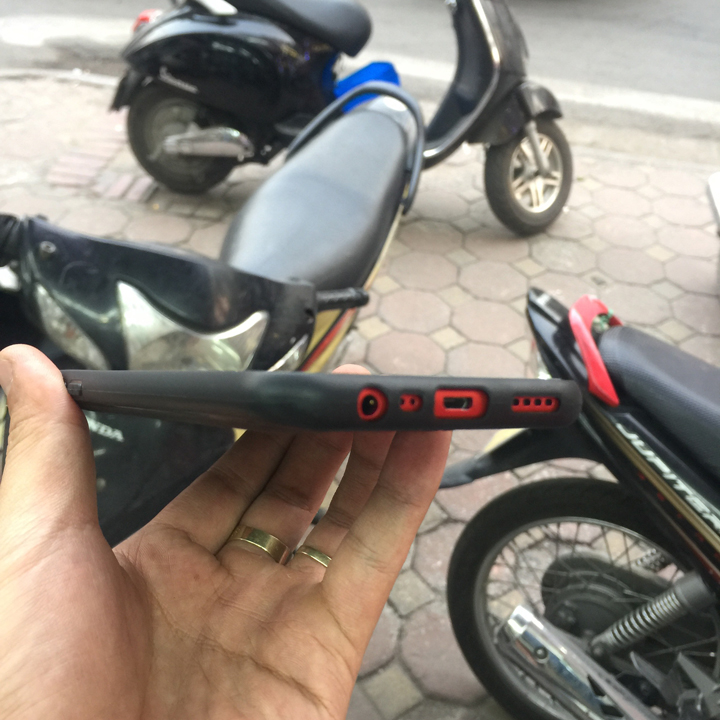 Ốp lưng Realme C3 Silicon giả da Auto Focus