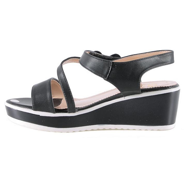Giày sandal nữ màu đen HK7927