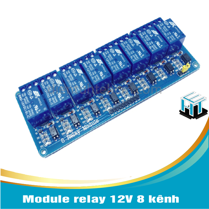 Module relay 12V 8 kênh