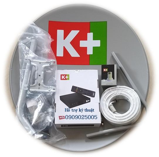 [HCM]Trọn Bộ đầu thu K+ HD và đăng ký gói 3 tháng