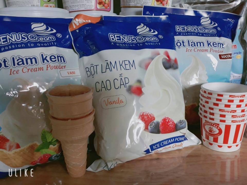 Bột làm kem tươi - Kem Trà Sữa