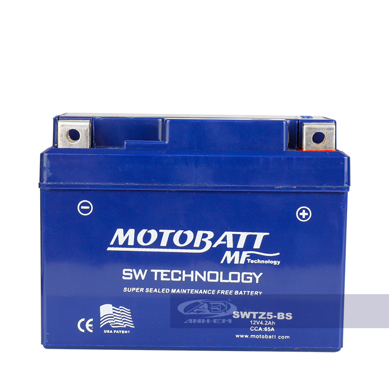 BÌNH MOTOBATT MTB SWTZ5-BS (Khô - Bình Lùn) MTB-SWTZ5-BS