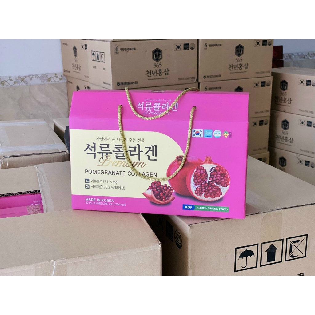 Nước Uống Collagen Lựu KGF (50ml X 20 Gói)