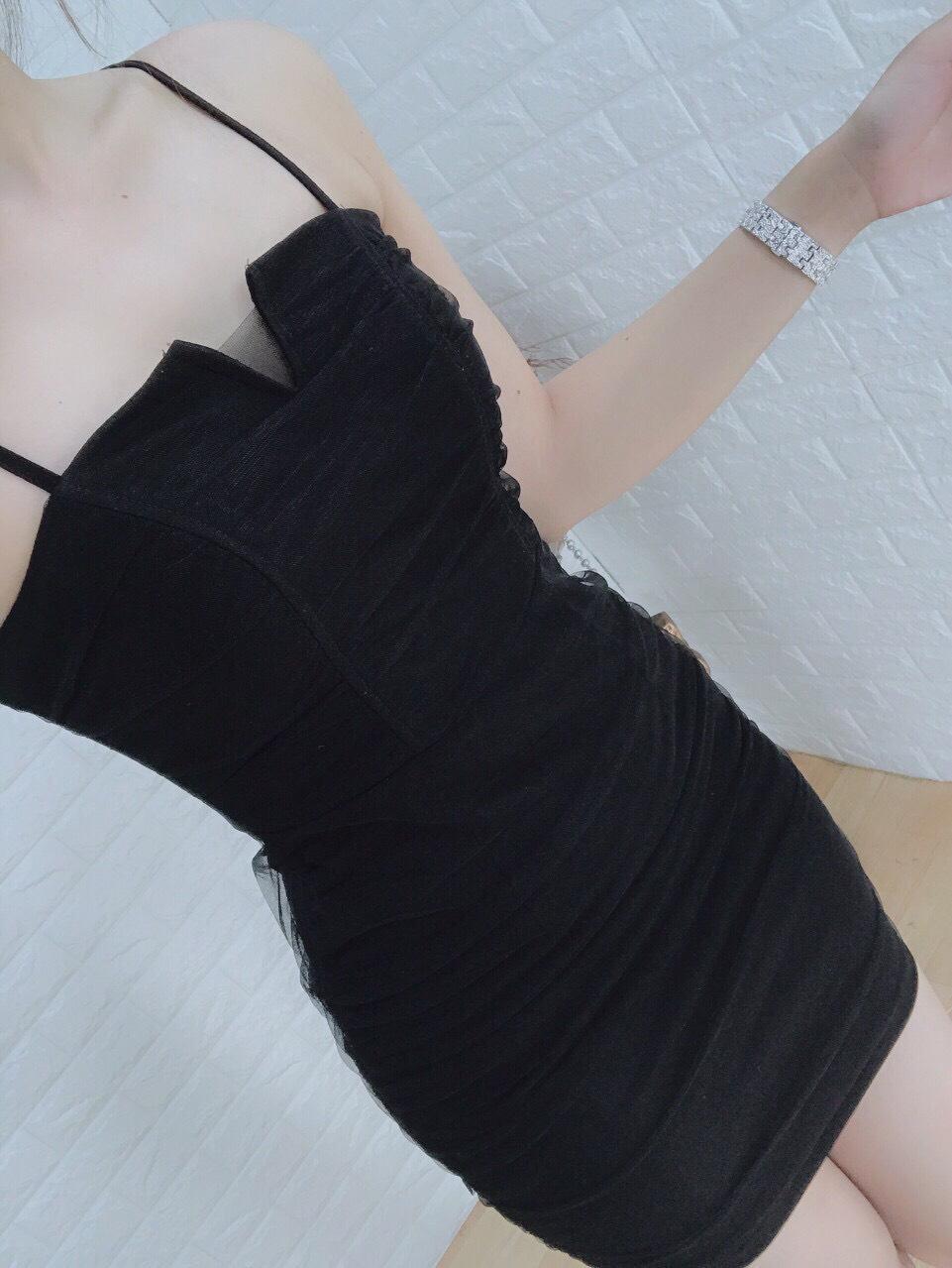 ĐẦM BODY PHỐI LƯỚI REN HÓT