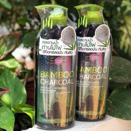 COMBO 2 CHAI SỮA TẮM THAN TRE HOẠT TÍNH  MỤN LƯNG 500ml/chai