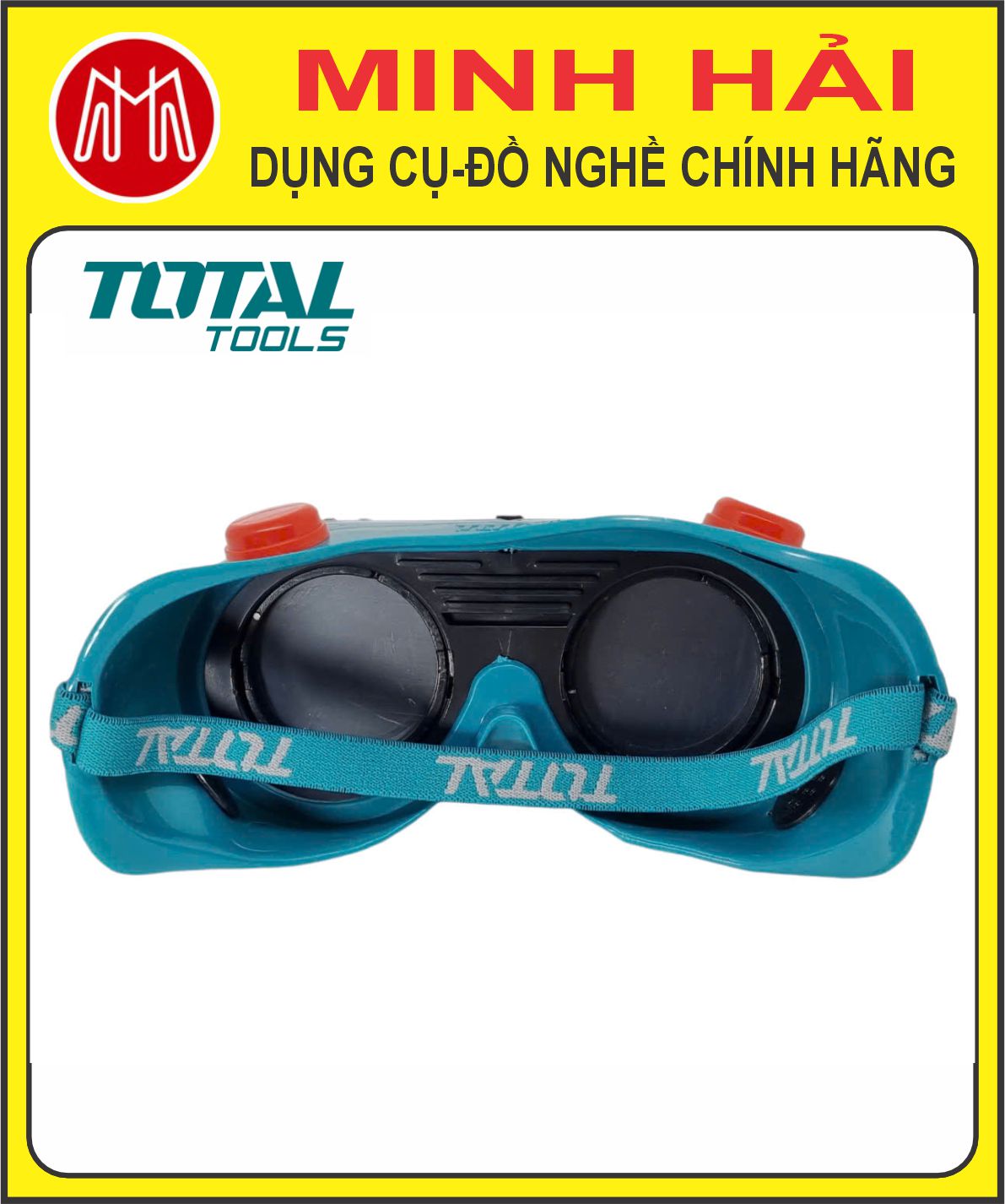 TOTAL – Kính hàn 2 lớp trắng đen. Model: TSP303. Chất liệu PC
