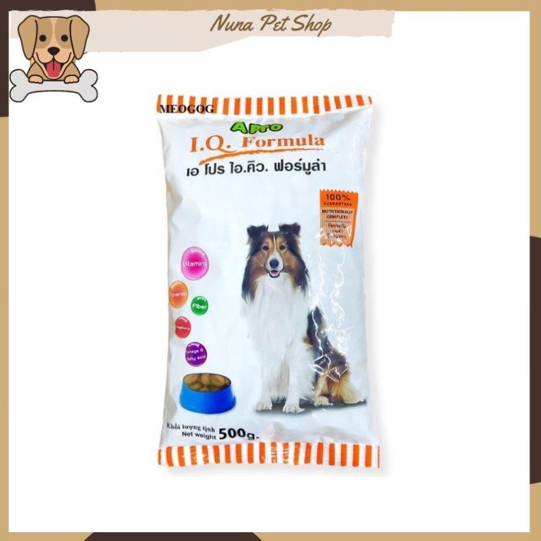 Thức ăn hạt cho chó mèo Apro IQ Formula gói 500gr