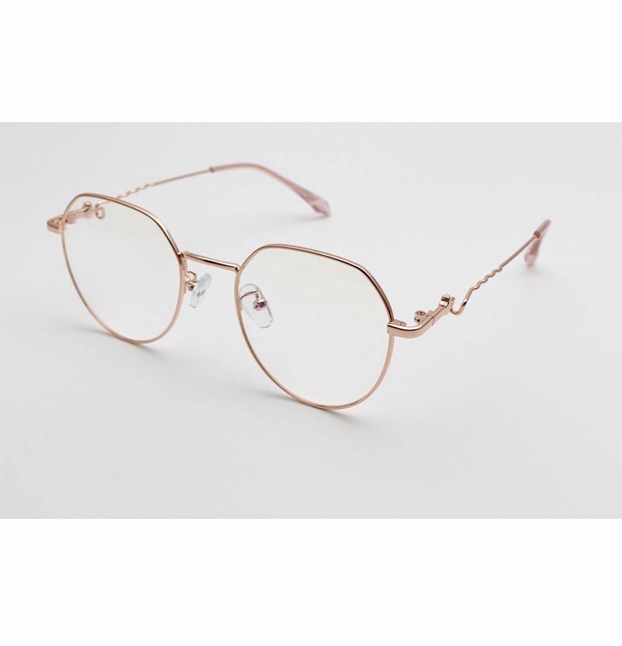 Gọng Kính cận, Kính giả cận Kim loại ulzzang Hàn Quốc (Nhiều Màu)