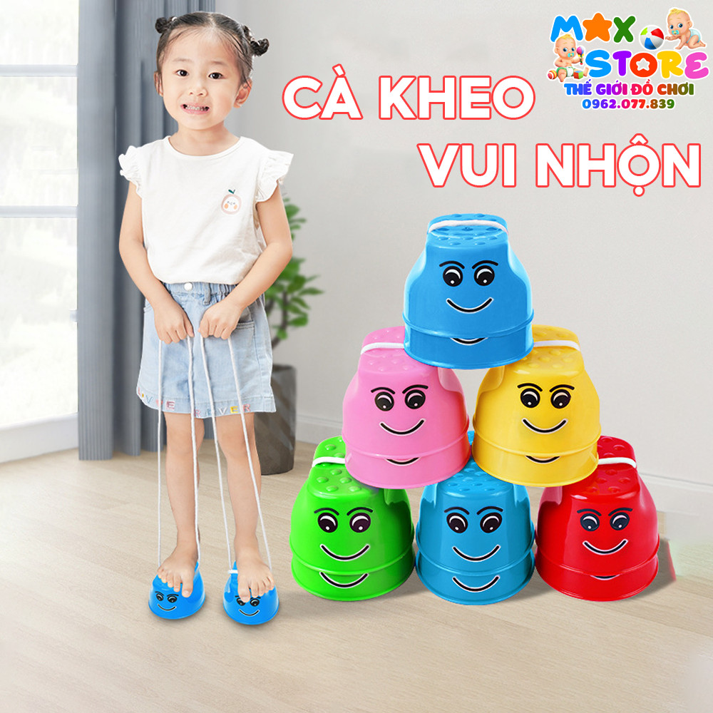 👶 rẻ vô địch 👶 1 cặp cà kheo vui nhộn cho bé vận động khéo léo