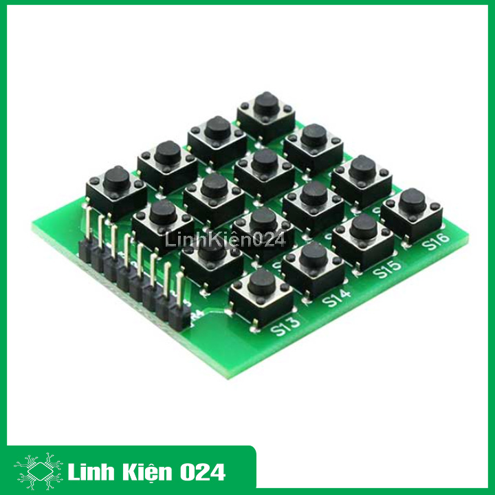 Bàn phím ma trận 4x4 V2 ( Phím Cắm )