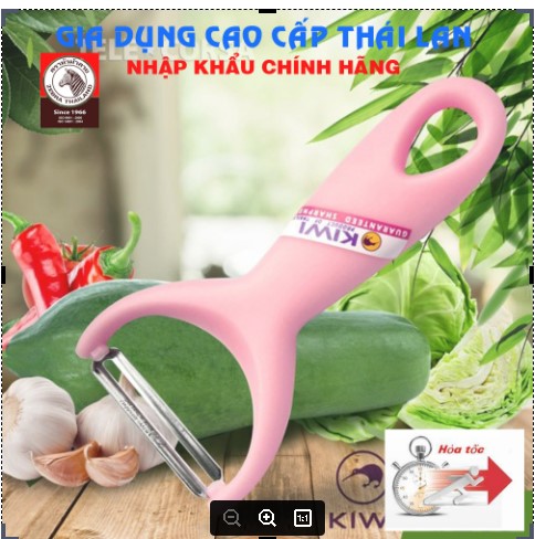 Dao bào vỏ (màu hồng - màu xanh) Kiwi KW217 - KW218