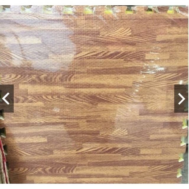 Combo 2 bịch thảm xốp vân gỗ (60×60) 1 bịch 6 miếng