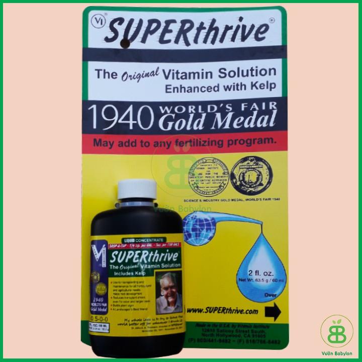 Phân bón superthrive  tăng trưởng cây hoa kiểng 120ml