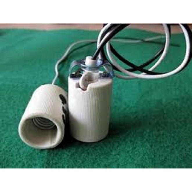 Bộ 2 Đui đèn sứ chống cháy E14 giá cực rẻ