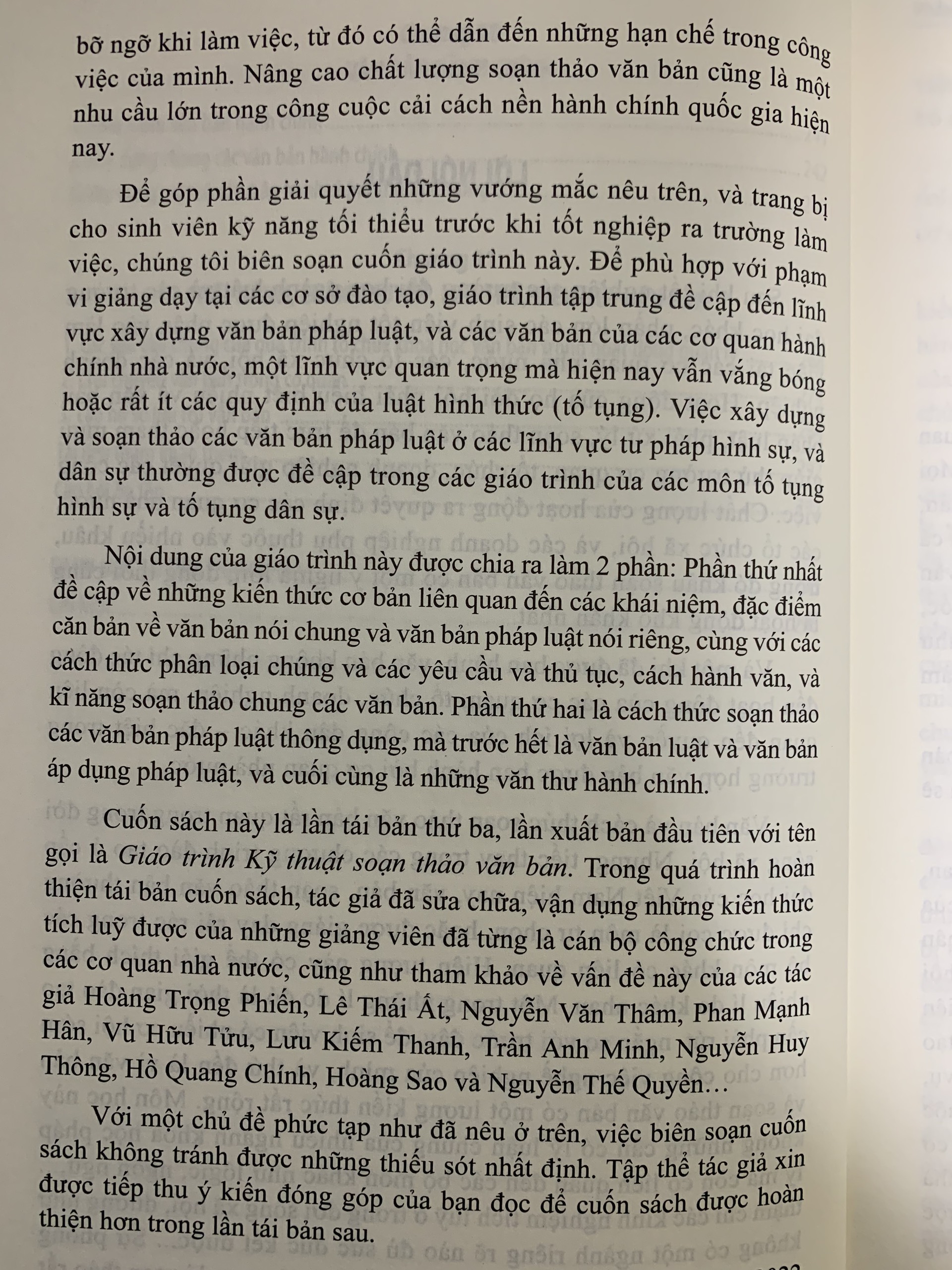 Giáo Trình Xây Dựng Văn Bản Pháp Luật ( GS. TS Nguyễn Đăng Dung)