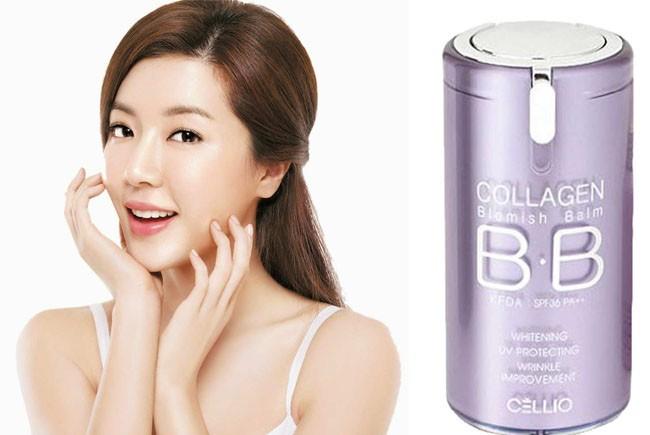 Kem nền trang điểm BB Collagen Cellio Hàn quốc