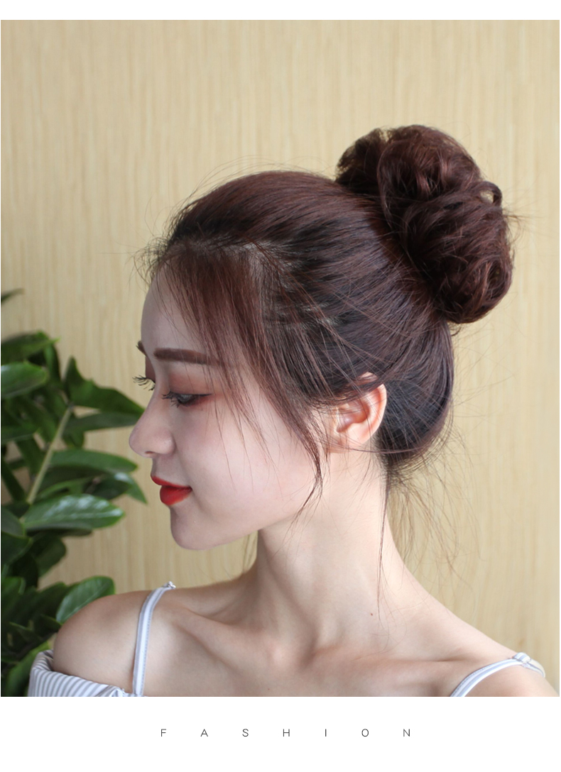 [HCM]TÓC GIẢ CỘT BÚI XOĂN HÀN QUỐC