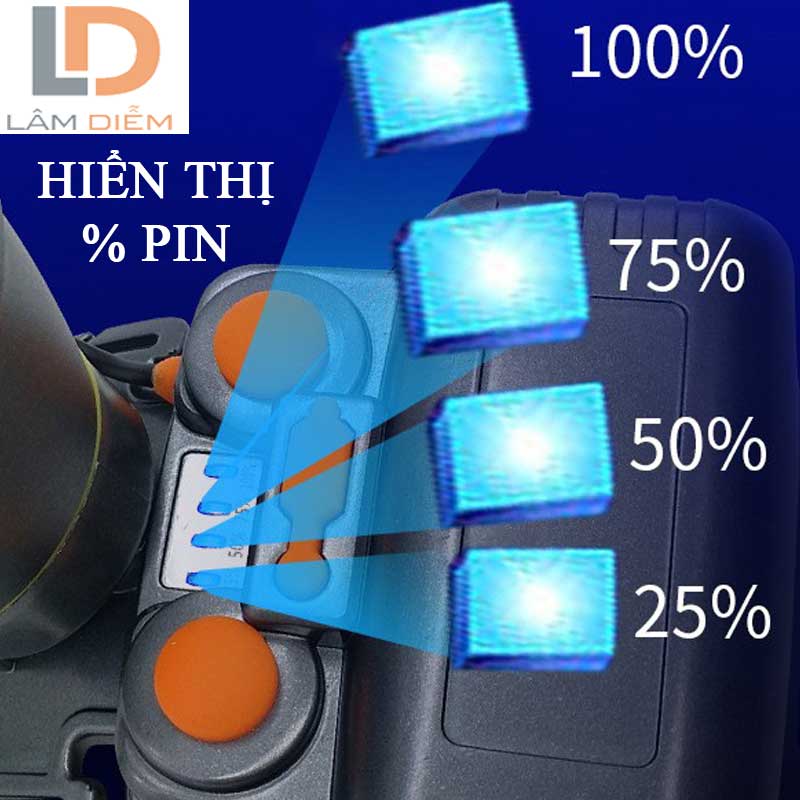 ĐÈN PIN ĐỘI ĐẦU SIÊU SÁNG CÔNG SUẤT LỚN TW 867 - 866 - s980