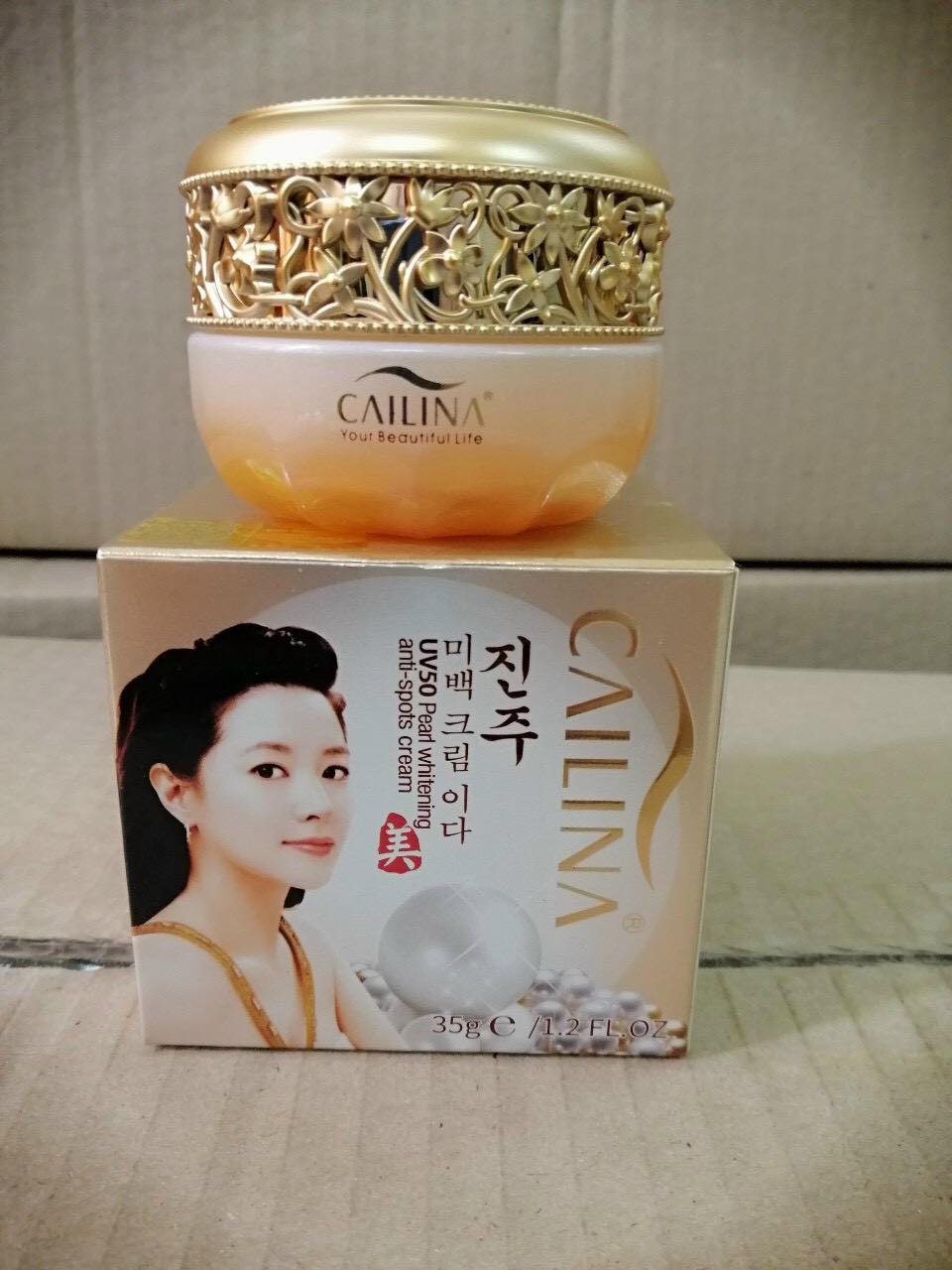 [HCM]Kem trị nám  tàn nhang Cailina Red Ginseng