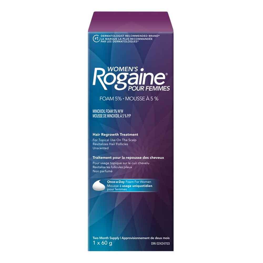 Bọt mọc tóc dành cho nữ Women's' Rogaine 5% Minoxidil Foam 60g - [Mỹ]