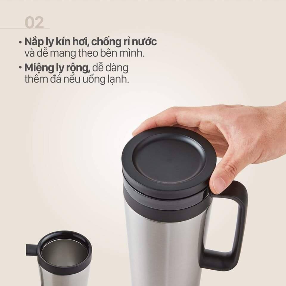 Ly giữ nhiệt Lock&Lock Coffee Filter Mug 580ml LHC4197SLV