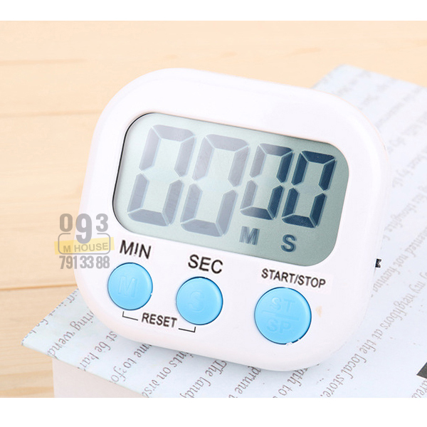 Đồng Hồ Bấm Giờ Đếm Ngược Mini Đồng Hồ Đo Thời Gian Nhà Bếp 7x8 cm