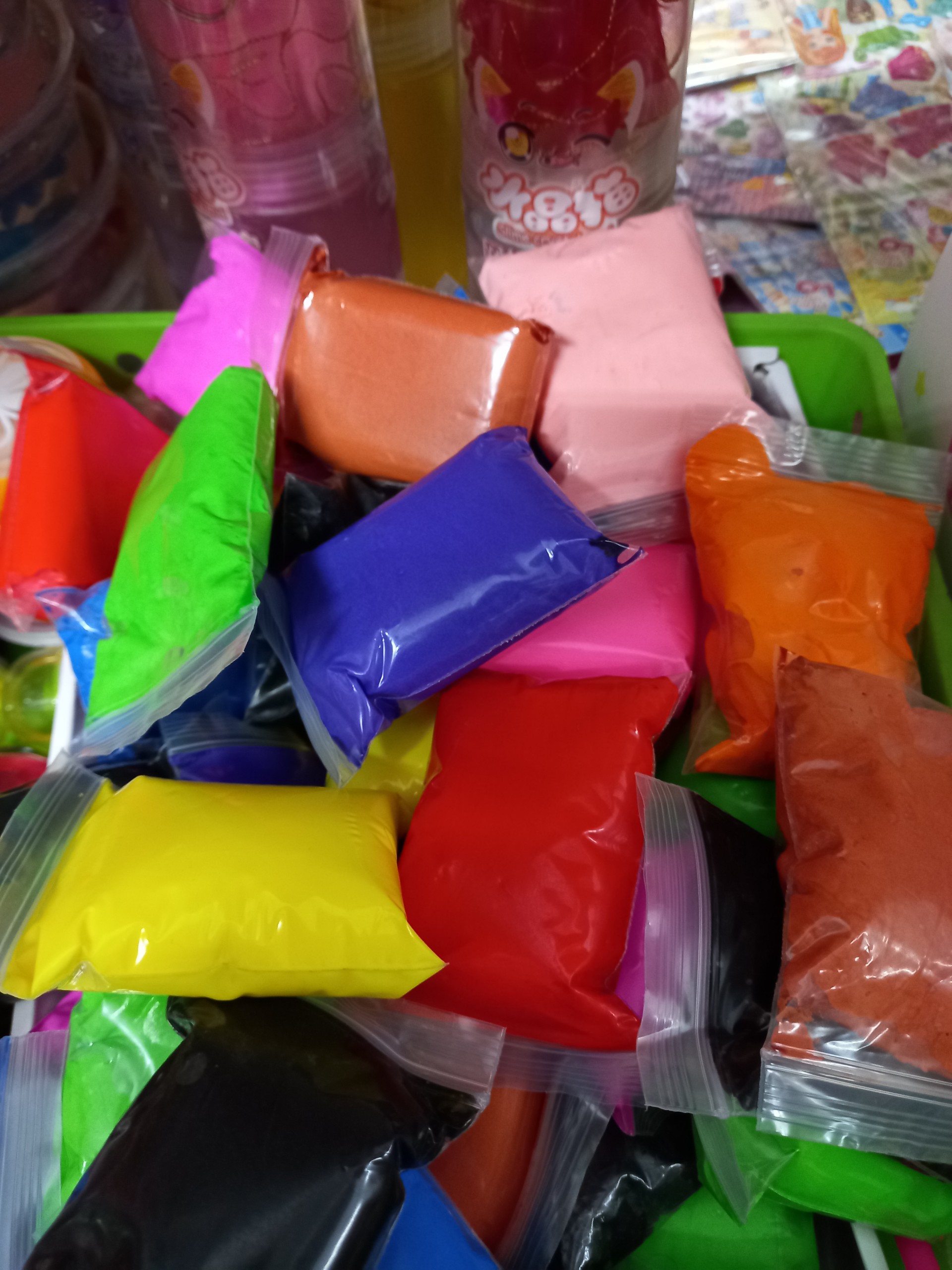 Đất sét nhật tự khô Lốc 12 màu cao cấp