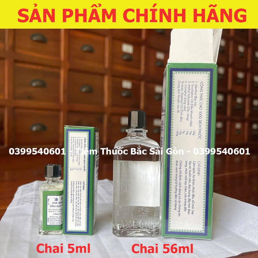 Dầu Gió Trắng Hiệu Cây Búa AXE Brand
