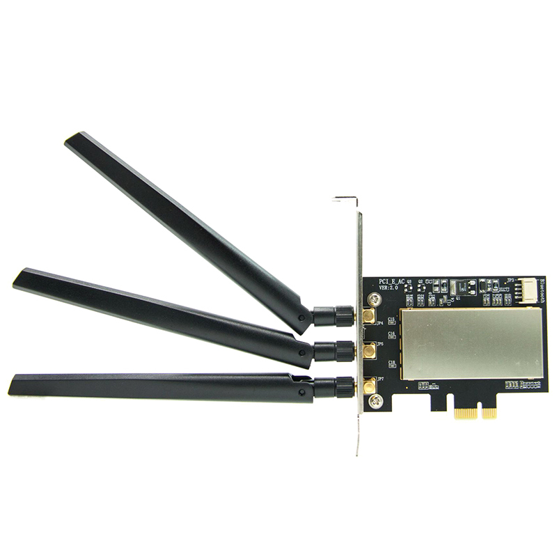 Bảng giá for Broadcom Bcm94360CSAX Bcm943602CS Bcm94331CSAX WLAN Card Desktop PCI-E Converter Adapter + Antenna for Apple WiFi Card Phong Vũ