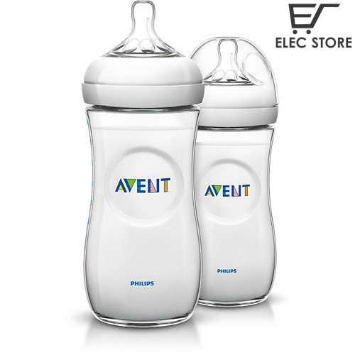 Bình sữa Philips AVENT Natural 330ml - Núm số 4