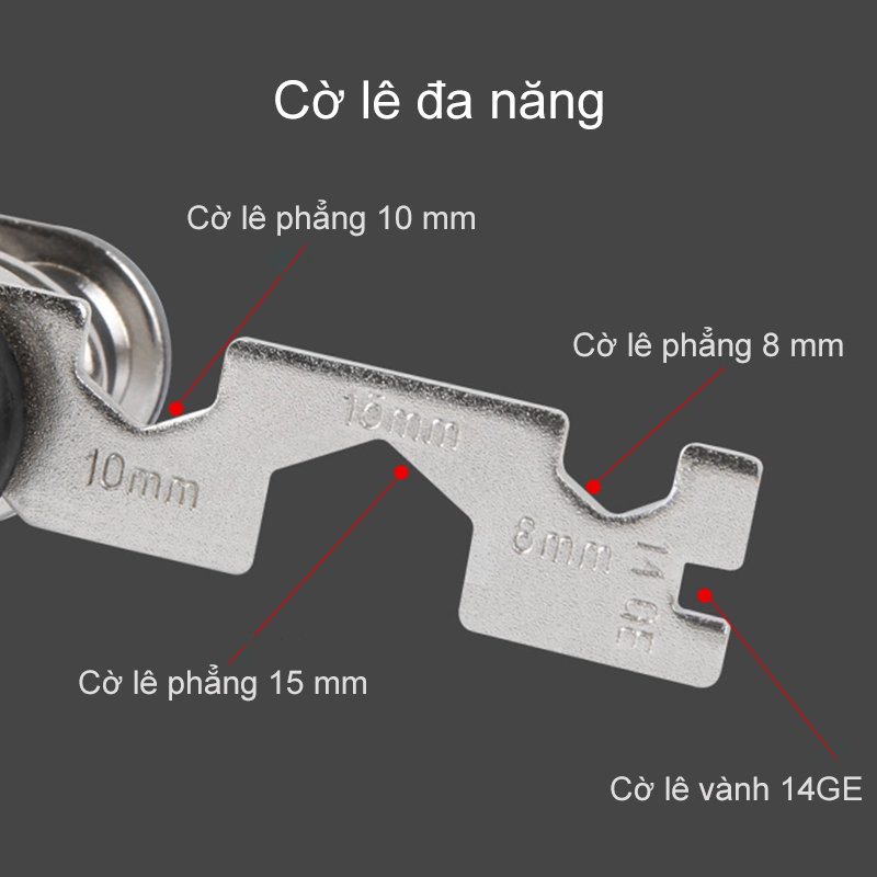 [HCM]Bộ dụng cụ sửa xe đạp đa năng 16 in 1