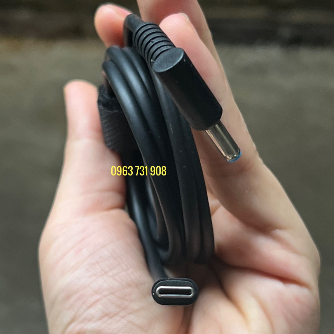 cáp sạc usb type c sang laptop hp