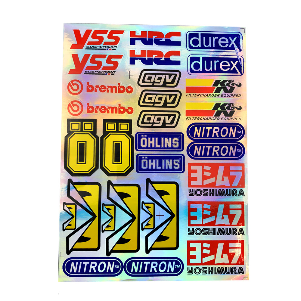 Tem Dán Xe Máy , Đề Can , Logo [ Mẫu số 8 ]