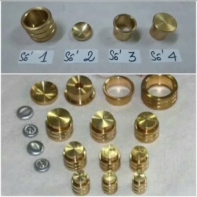 [HCM]Phôi nhôm làm nút bọc vải
