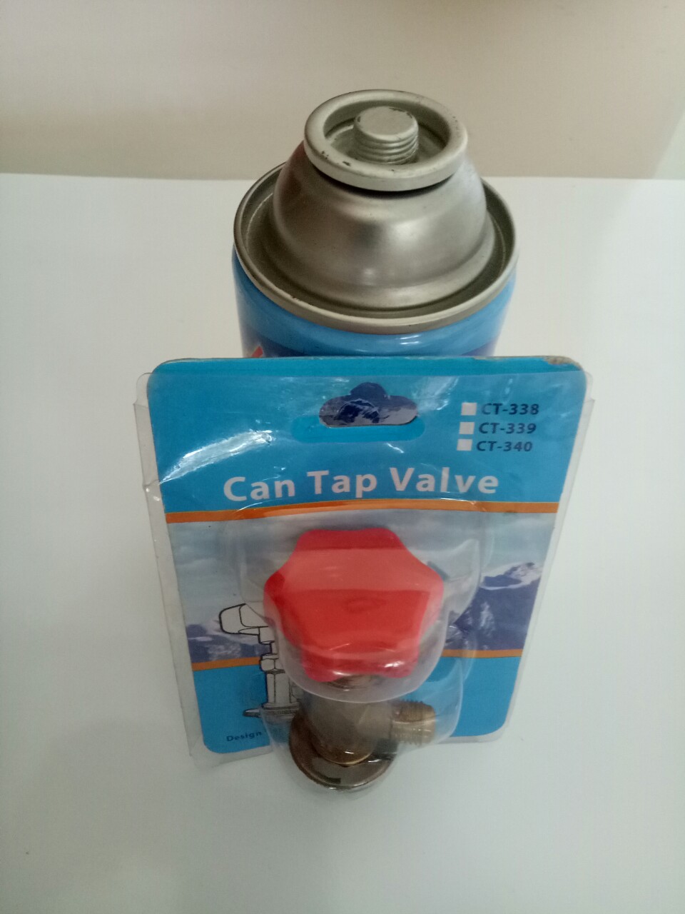 Bình gas mini R134a + Van gas