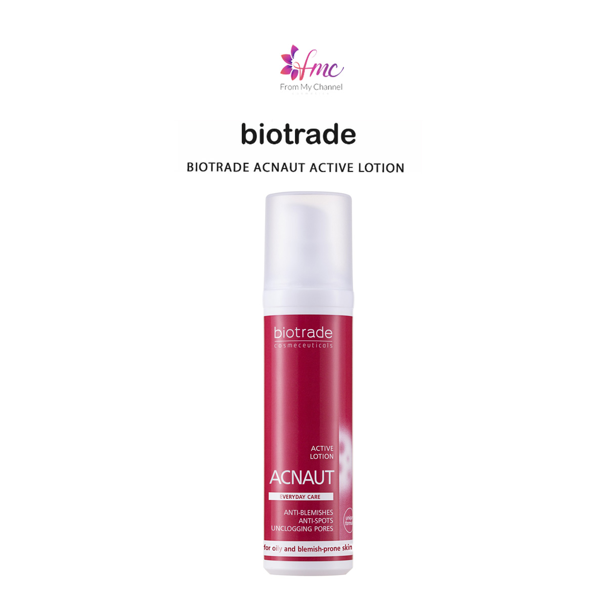 Dung Dịch Chấm Mụn Hoạt Tính Biotrade Acnaut Active Lotion 60ml