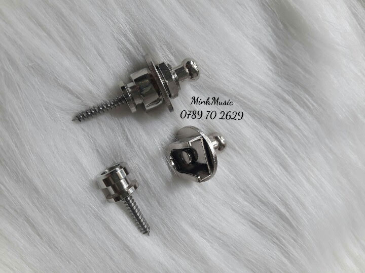 Strap lock gắn đàn guitar giữ dây đeo khi biểu diễn