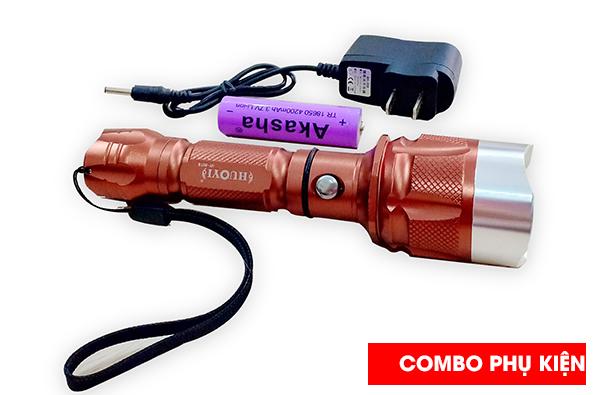 ĐÈN PIN SIÊU SÁNG HY-8018 cao cấp