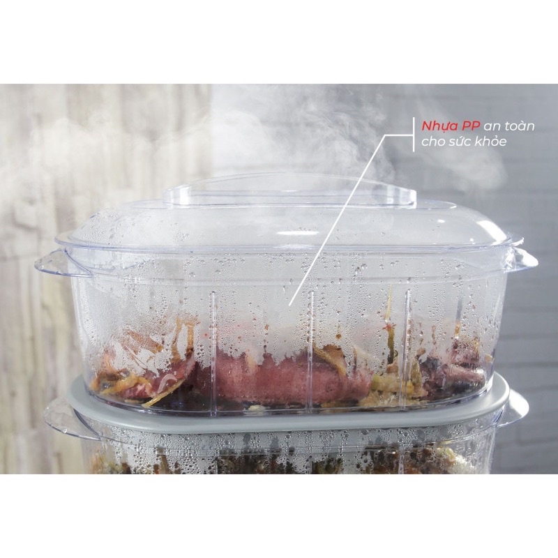 NỒI HẤP MAGIC KOREA A61 3 TẦNG 10.5L