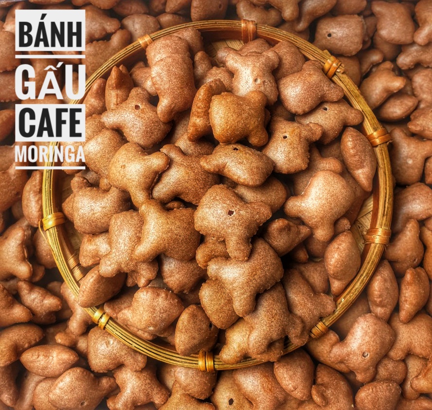 500g Bánh gấu kem socola