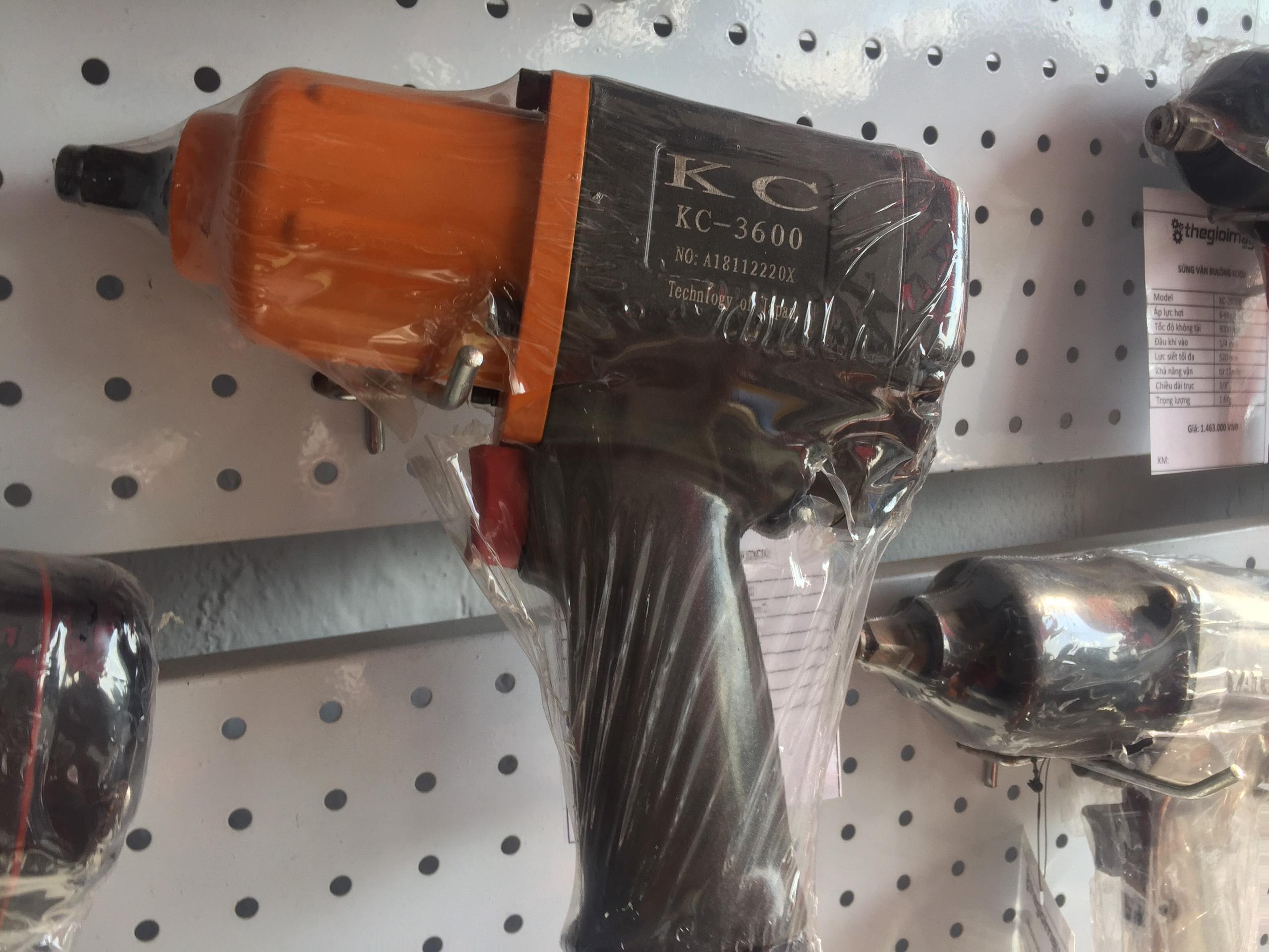 [HCM]Máy vặn bu lông 2 búa 1/2 inch Kocu KC-3600